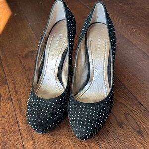 BCBGeneration Black Studded Heels